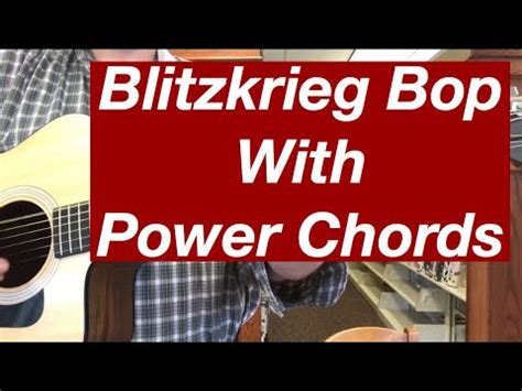  Blitzkrieg Bop – Energetic Power Chords Meet Anthemic Choruses