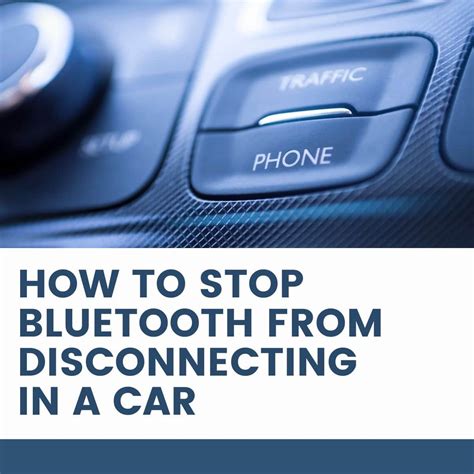 Why does my phone keep disconnecting from my car, and is it secretly plotting against me?